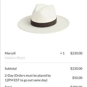 Janessa Leone Marcell Hat